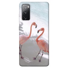 TPU чохол Demsky Flamingos для Samsung Galaxy S20 FE