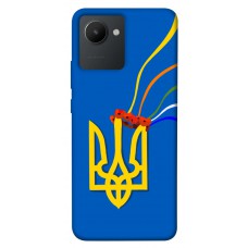 TPU чохол Demsky Квітучий герб для Realme C30