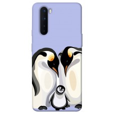 TPU чехол Demsky Penguin family для OnePlus Nord