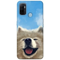 TPU чохол Demsky Samoyed husky для Oppo A53 / A32 / A33