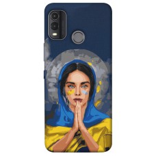 TPU чехол Demsky Faith in Ukraine 7 для Nokia G11 Plus