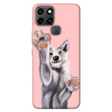 TPU чехол Demsky Cute dog для Infinix Smart 6