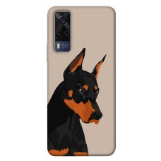 TPU чохол Demsky Doberman для Vivo Y53s