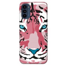 TPU чохол Demsky Pink tiger для Motorola Moto G41