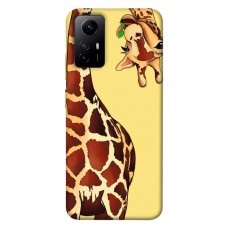 TPU чохол Demsky Cool giraffe для Xiaomi Redmi Note 12S