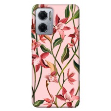 TPU чехол Demsky Floral motifs для Xiaomi Redmi Note 11E