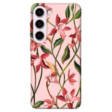 TPU чехол Demsky Floral motifs для Samsung Galaxy S23+