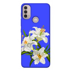 TPU чехол Demsky Three lilies для Motorola Moto E40