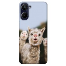 TPU чехол Demsky Funny llamas для Realme 10 4G