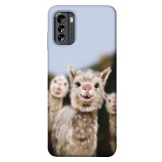 TPU чохол Demsky Funny llamas для Nokia G60