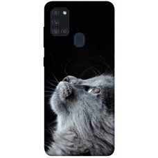 TPU чохол Demsky Cute cat для Samsung Galaxy A21s