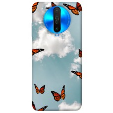 TPU чохол Demsky Summer butterfly для Xiaomi Poco X2