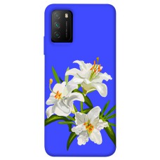 TPU чохол Demsky Three lilies для Xiaomi Poco M3