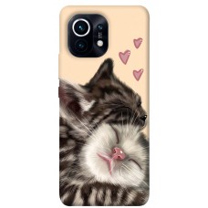 TPU чехол Demsky Cats love для Xiaomi Mi 11