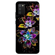 TPU чохол Demsky Цветы для Samsung Galaxy A02s