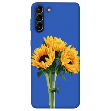 TPU чехол Demsky Bouquet of sunflowers для Samsung Galaxy S21+