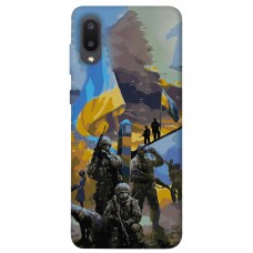 TPU чехол Demsky Faith in Ukraine 3 для Samsung Galaxy A02