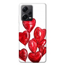 TPU чохол Demsky Heart balloons для Xiaomi Poco X5 Pro 5G