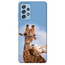 TPU чохол Demsky Милые жирафы для Samsung Galaxy A52 4G / A52 5G