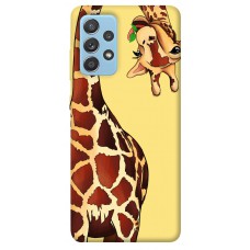 TPU чохол Demsky Cool giraffe для Samsung Galaxy A52 4G / A52 5G
