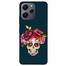 TPU чехол Demsky Flower skull для Xiaomi Redmi 12