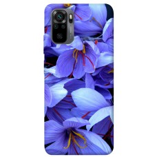 TPU чохол Demsky Фиолетовый сад для Xiaomi Redmi Note 10 / Note 10s