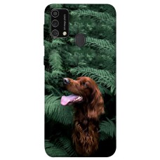 TPU чохол Demsky Собака в зелени для Samsung Galaxy M21s