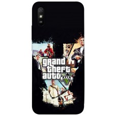 TPU чохол Demsky Game style 5 (GTA) для Xiaomi Redmi 9A