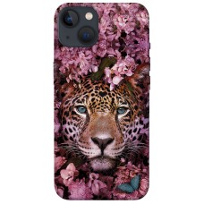 TPU чохол Demsky Леопард в цветах для Apple iPhone 13 (6.1")