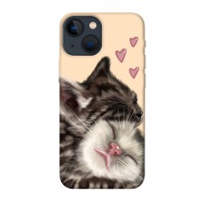TPU чохол Demsky Cats love для Apple iPhone 13 mini (5.4")