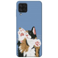 TPU чехол Demsky Funny cat для Samsung Galaxy A22 4G