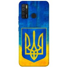 TPU чохол Demsky Символика Украины для TECNO Spark 5 Pro