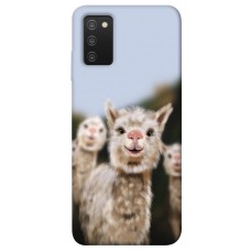 TPU чохол Demsky Funny llamas для Samsung Galaxy A03s