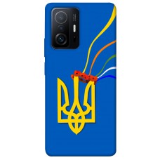 TPU чохол Demsky Квітучий герб для Xiaomi 11T / 11T Pro