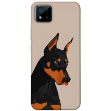 TPU чехол Demsky Doberman для Realme C11 (2021)