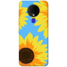 TPU чохол Demsky Sunflower mood для TECNO Spark 6