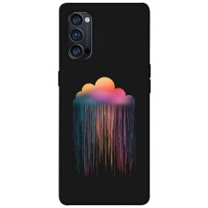 TPU чохол Demsky Color rain для Oppo Reno 4 Pro 5G