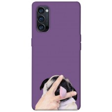 TPU чохол Demsky Мопс для Oppo Reno 4 Pro 5G