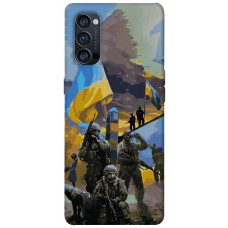 TPU чехол Demsky Faith in Ukraine 3 для Oppo Reno 4 Pro 5G