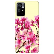 TPU чохол Demsky Цветы сакуры для Xiaomi Poco M4 Pro 5G