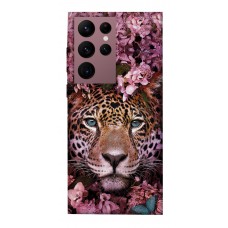 TPU чохол Demsky Леопард в цветах для Samsung Galaxy S22 Ultra