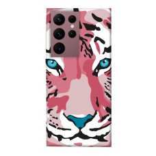 TPU чохол Demsky Pink tiger для Samsung Galaxy S22 Ultra