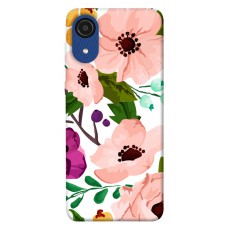 TPU чохол Demsky Акварельные цветы для Samsung Galaxy A03 Core