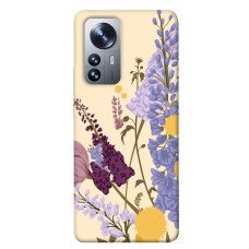 TPU чохол Demsky Flowers art для Xiaomi 12 / 12X