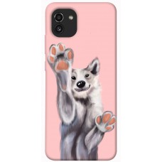 TPU чехол Demsky Cute dog для Samsung Galaxy A03