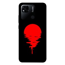 TPU чохол Demsky Red Moon для Xiaomi Redmi 10A