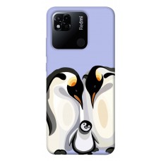 TPU чохол Demsky Penguin family для Xiaomi Redmi 10A