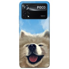 TPU чохол Demsky Samoyed husky для Xiaomi Poco X4 Pro 5G