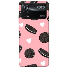 TPU чохол Demsky Печенье Opeo pink для Xiaomi Poco X4 Pro 5G