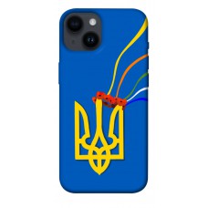 TPU чохол Demsky Квітучий герб для Apple iPhone 14 (6.1")